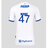 Camiseta Rangers Mikey Moore #47 Segunda Equipación Replica 2025-26 mangas cortas Camiseta Rangers Mikey Moore #47 Segunda Equipación Replica 2025-26 mangas cortas